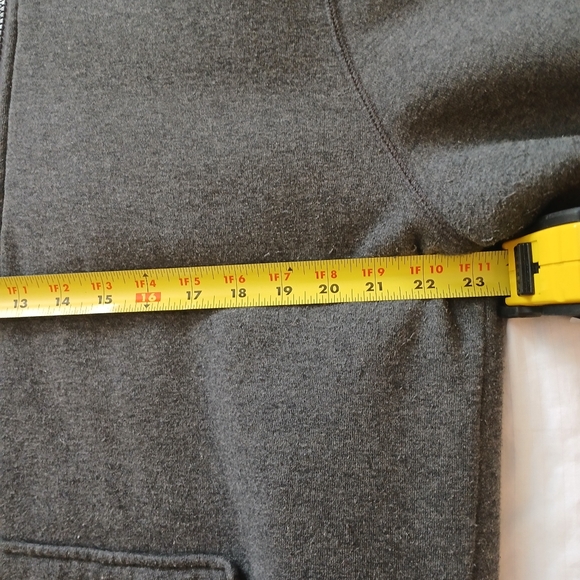 Buffalo David Bitton Sherpa Lining Cotton Jacket Hoodie Mens Size M Gray - Picture 10 of 16